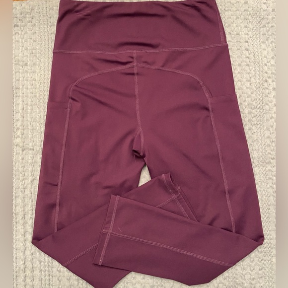 Women's‎ Size S OUGES Purple Yoga Pants - Picture 4 of 5